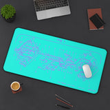 MX Patent Desk Mat - Neon (Reversed) - WutKeys