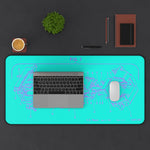 MX Patent Desk Mat - Neon (Reversed) - WutKeys