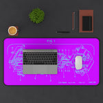 MX Patent Desk Mat - Neon - WutKeys