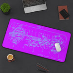 MX Patent Desk Mat - Neon - WutKeys