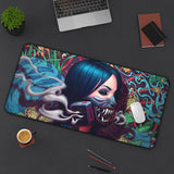 Cyberpunk Yakuza Desk Mat - WutKeys