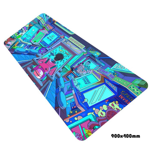 Arcade Glow Desk Mat